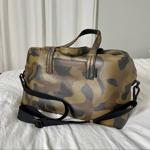 Away Leather Everywhere Bag Limited Edition Camo Duffle